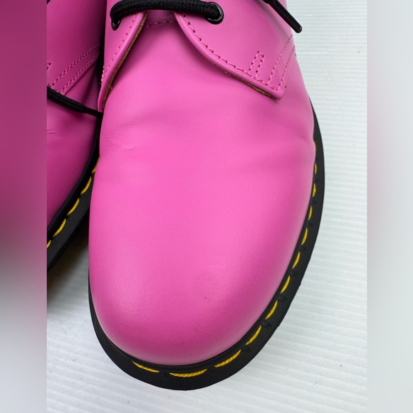Dr Doc Martens Classic 1461 31009 Pink Oxford Shoes Unisex Women’s 8 Man 7 3-eye - Picture 14 of 16